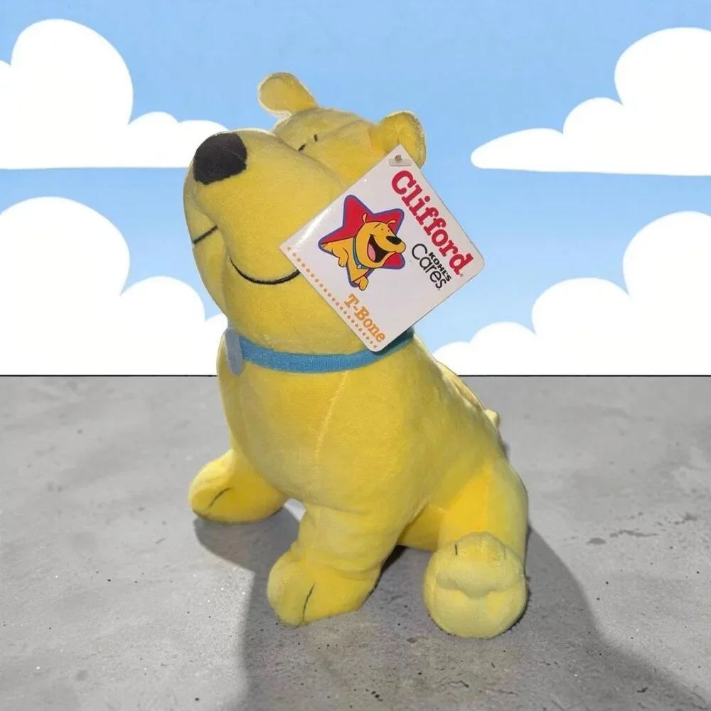 Khols Cares Clifford the Big Red Dog  Bestie “T Bone” Stuffed Animal Plush 12”